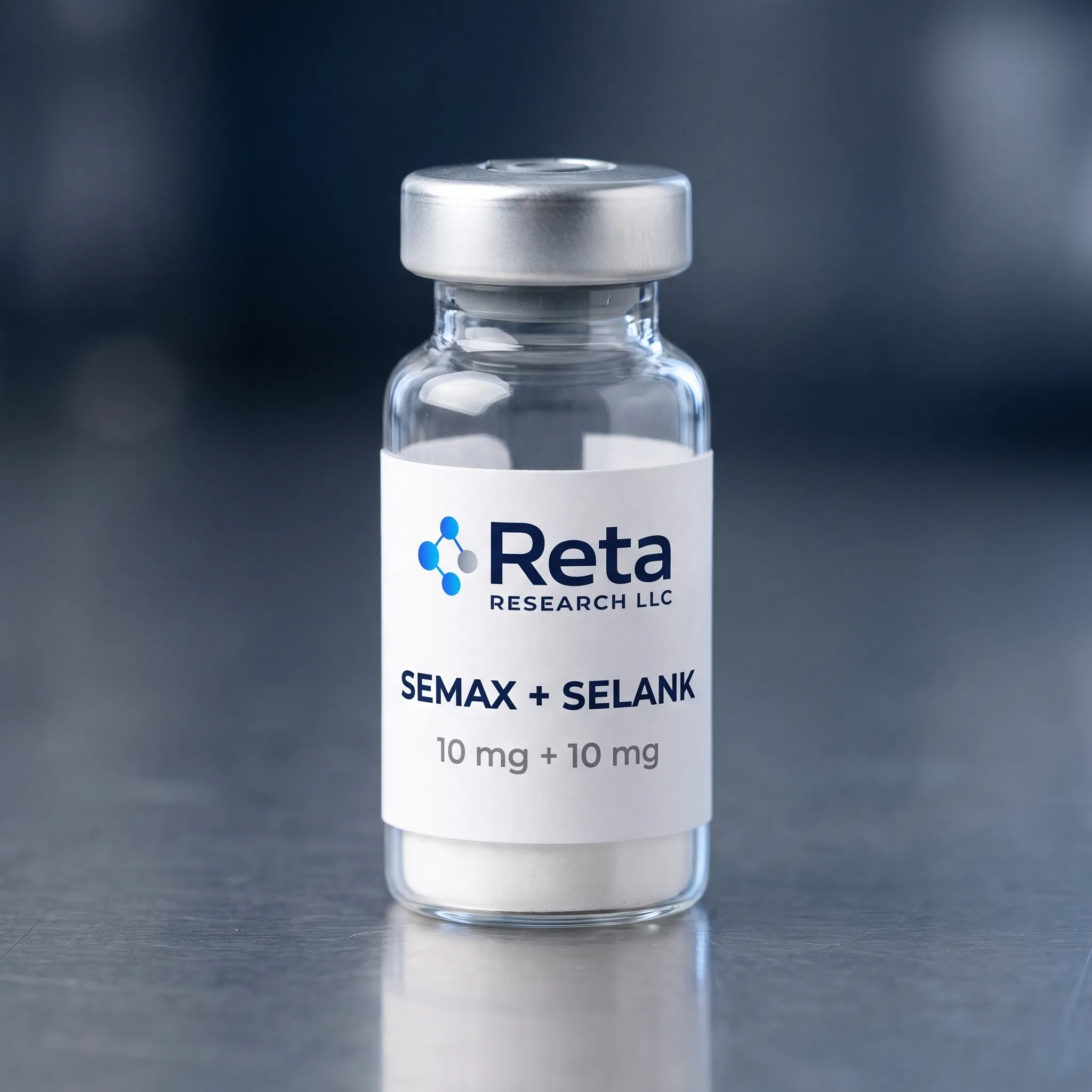 Semax + Selank research vial — Reta Research LLC